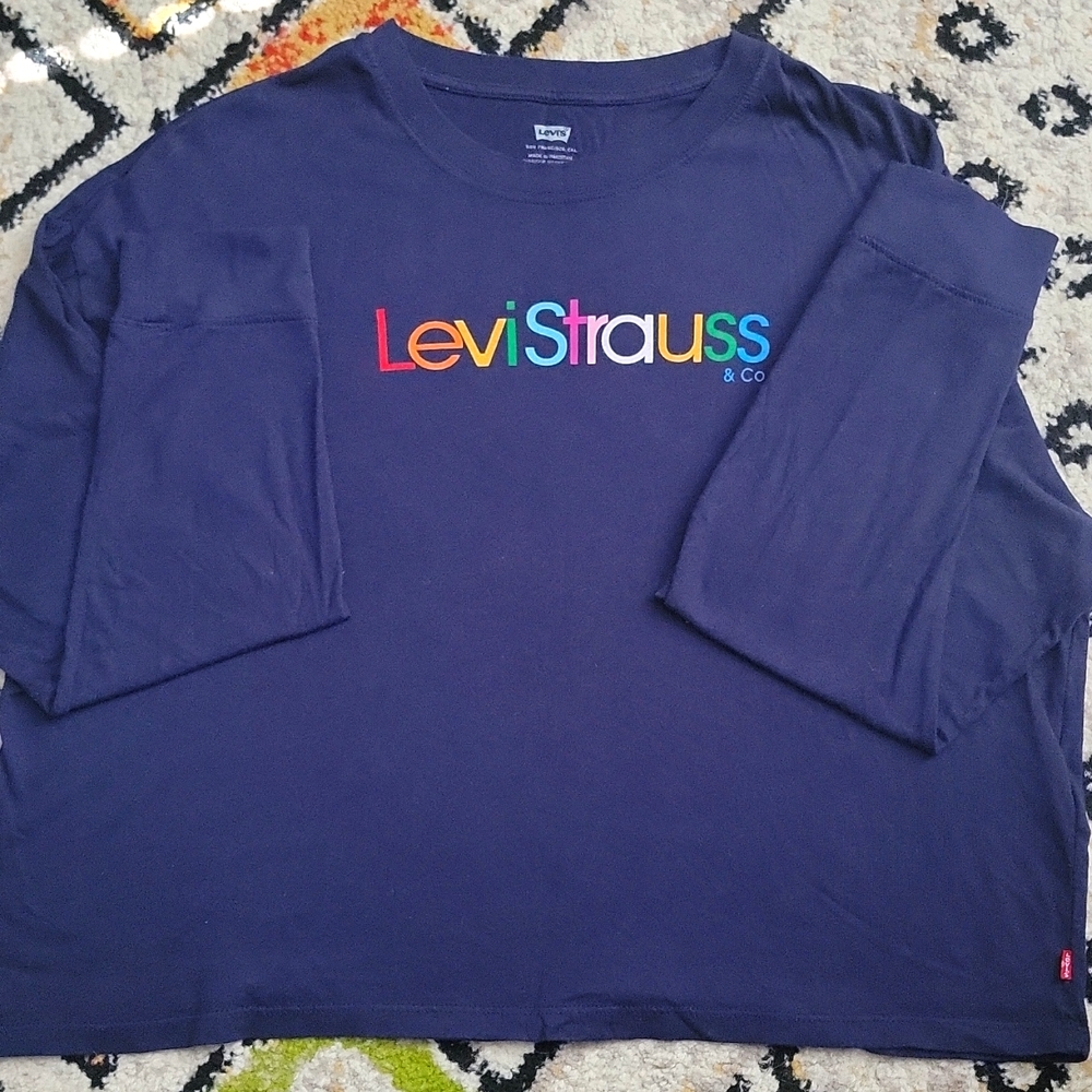 Womens Levi Strauss long sleeve tee
